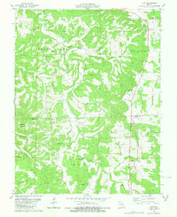 Vichy 1980 topographic map thumbnail