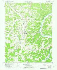 Vienna 1981 topographic map thumbnail