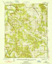 Vista 1938 topographic map thumbnail