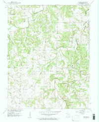 Wagoner 1956 topographic map thumbnail