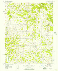 Walnut Grove 1956 topographic map thumbnail