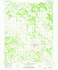 Walnut Grove 1956 topographic map thumbnail