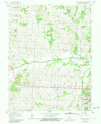 Warrensburg West 1962 topographic map thumbnail