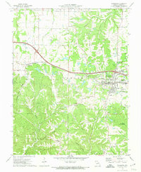 Warrenton 1973 topographic map thumbnail