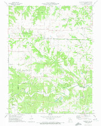 Warrenton NE 1973 topographic map thumbnail