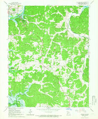 Warsaw East 1964 topographic map thumbnail
