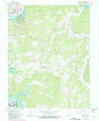 Warsaw East 1964 topographic map thumbnail