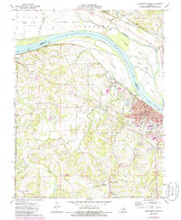 Washington West 1973 topographic map thumbnail
