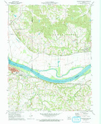 Washington East 1972 topographic map thumbnail
