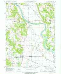 Wayland 1949 topographic map thumbnail