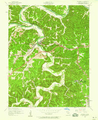 Waynesville 1954 topographic map thumbnail