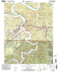 Waynesville 2004 topographic map thumbnail