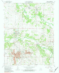 Webb City 1963 topographic map thumbnail
