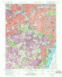 Webster Groves 1954 topographic map thumbnail