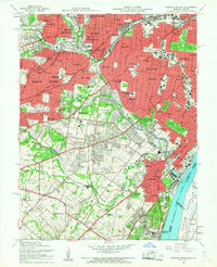 Webster Groves 1954 topographic map thumbnail