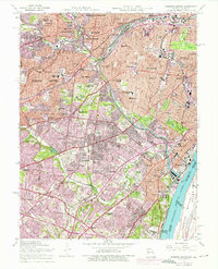 Webster Groves 1954 topographic map thumbnail