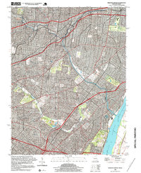 Webster Groves 1998 topographic map thumbnail