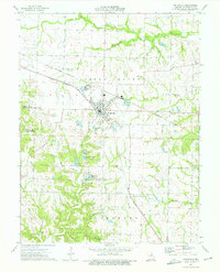 Wellsville 1973 topographic map thumbnail