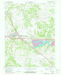 Wentzville 1972 topographic map thumbnail