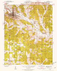 West Plains 1938 topographic map thumbnail