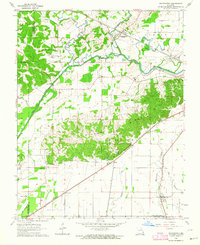 Whitewater 1963 topographic map thumbnail