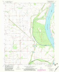 Wickliffe SW 1969 topographic map thumbnail
