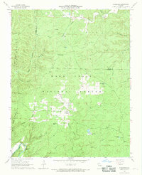 Wilderness 1968 topographic map thumbnail