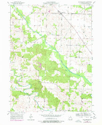 Williamstown 1950 topographic map preview