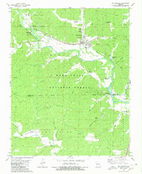 Williamsville 1980 topographic map thumbnail