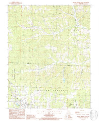Willow Springs North 1987 topographic map thumbnail