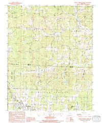 Willow Springs North 1987 topographic map thumbnail