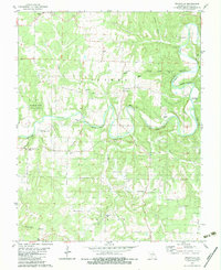 Windyville 1982 topographic map thumbnail