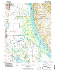 Winfield 1993 topographic map thumbnail
