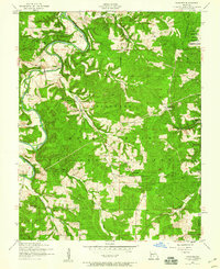 Winnipeg 1954 topographic map thumbnail