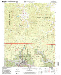 Winona 1997 topographic map thumbnail