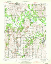 Worland 1938 topographic map thumbnail