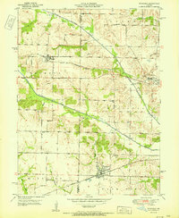 Wyaconda 1951 topographic map thumbnail