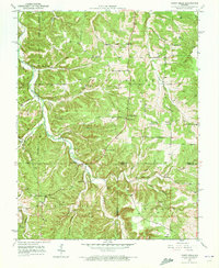 Yancy Mills 1950 topographic map thumbnail