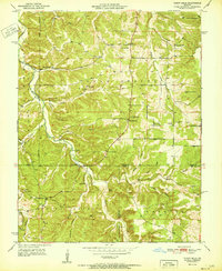 Yancy Mills 1951 topographic map thumbnail