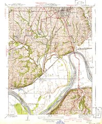 Liberty 1940 topographic map thumbnail