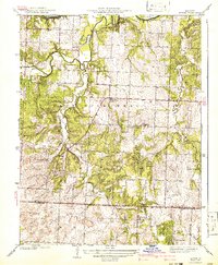 Tiffin 1937 topographic map thumbnail