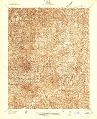 Bradleyville 1937 topographic map thumbnail