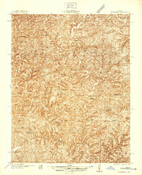 Buckhart 1937 topographic map thumbnail