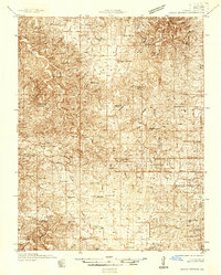 Edgar Springs 1937 topographic map thumbnail