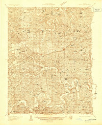 Gerald 1935 topographic map thumbnail