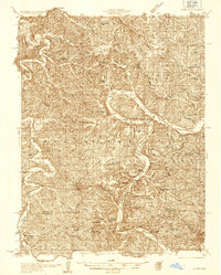 Linn 1934 topographic map thumbnail