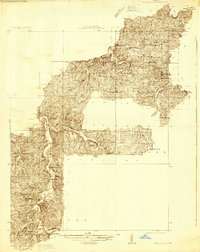 Steelville 1932 topographic map thumbnail