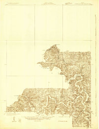 Versailles No 4 topographic map thumbnail