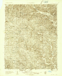Williamsville 1934 topographic map thumbnail