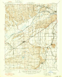 Advance 1934 topographic map thumbnail